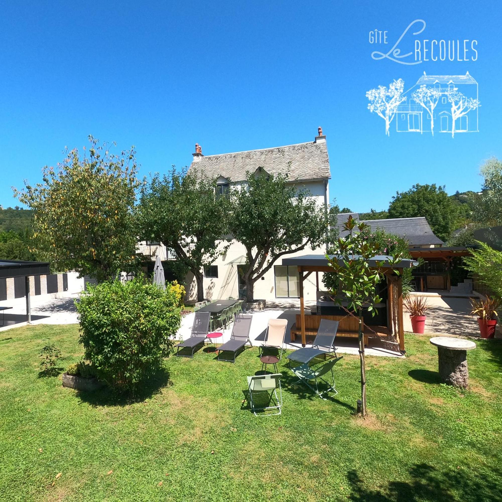 Gite Le Recoules Villa Espalion Exteriör bild