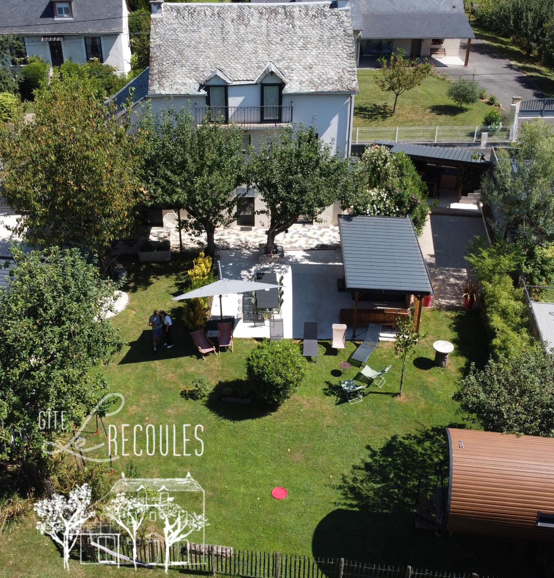 Gite Le Recoules Villa Espalion Exteriör bild